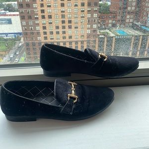 Steve Madden mens suede loafers